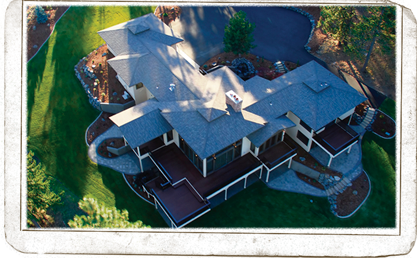 home built by Natures Creation